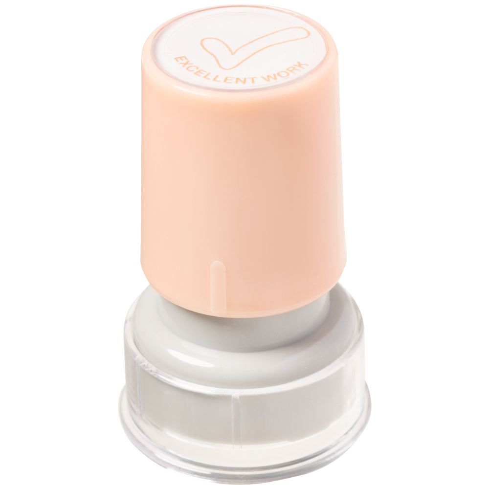 Orange Excellent work stamp