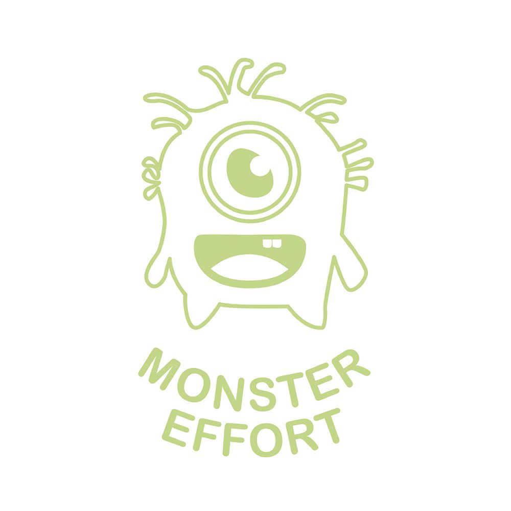 Green Monster Effort Stamp